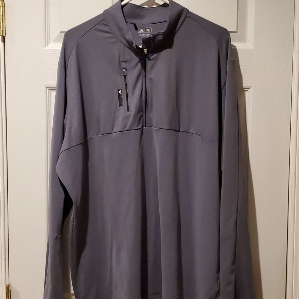 Adidas ClimaLite Golf 1/4 Zip Pullover